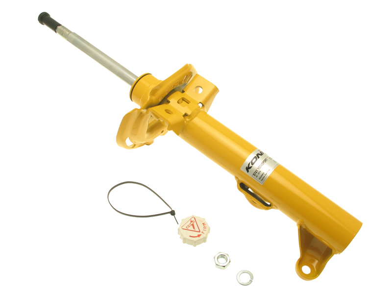 Mercedes-Benz C-Class Shocks - Front - KONI - Sport 8741 Series - Yellow - `08-`14